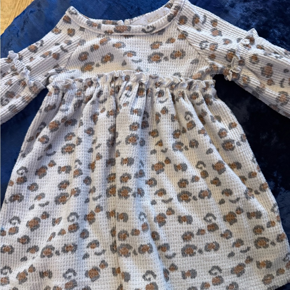 Leopard Print Baby Dress